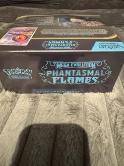 Pokemon TCG Mega Evolution PHANTASMAL FLAMES ETB Elite Trainer Box (NEW/SEALED) - Image 4