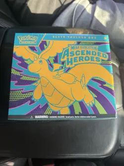 Pokemon Elite Trainer Box Mega Evolution Ascended Heroes Dragonite Zekrom - Image 1