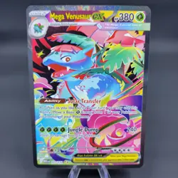Pokemon TCG Mega Venusaur Ex 177/132 SIR Mega Evolution Near Mint - Image 1