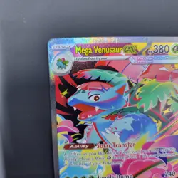 Pokemon TCG Mega Venusaur Ex 177/132 SIR Mega Evolution Near Mint - Image 4