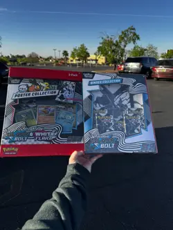 Sams Club Pokemon Black Bolt Binder Collection & Poster Collection MINT SEALED - Image 1