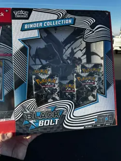 Sams Club Pokemon Black Bolt Binder Collection & Poster Collection MINT SEALED - Image 4