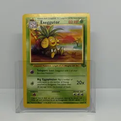 Pokemon Exeggutor 35/64 Jungle 1st Edition Uncommon Regular 80 HP English - Image 1