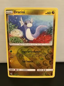 Dratini 94/149 Common Reverse Holo Pokemon Sun & Moon - Image 1