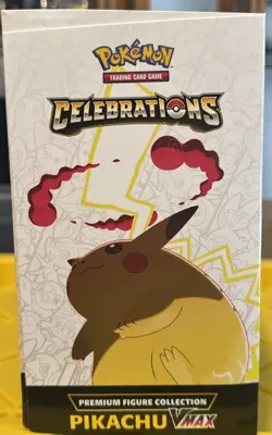 Pokemon TCG Celebrations Premium Figure Collection Pikachu VMAX Box - Sealed 820650809408 - Image 4