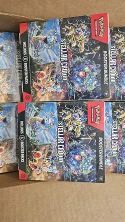 X2 Pokemon TCG: Scarlet & Violet Stellar Crown Booster Bundle - Image 2