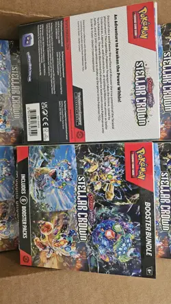 X2 Pokemon TCG: Scarlet & Violet Stellar Crown Booster Bundle - Image 3