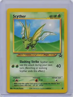 Scyther 45 Promo Wizards Black Star Promos Pokemon NM - Image 1