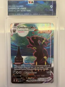 Pokemon Umbreon VMAX Evolving Skies 215/203 Alt Art Secret Rare Holo TGA 9 *READ - Image 1