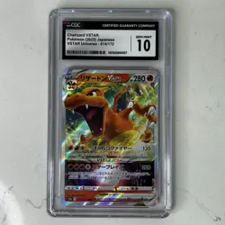 CGC 10 GEM MINT Japanese Pokemon 2023 Charizard VSTAR Holo 14/172 VSTAR Universe - Image 1