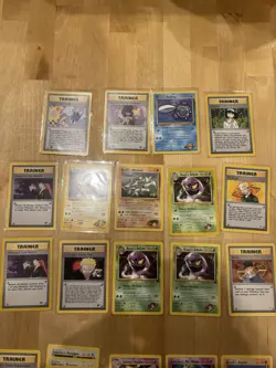 Pokemon WOTC Gym Challenge/Gym Heroes Non Holo Rare Common/Uncommon Lot - NM - Image 1