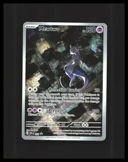 Mewtwo Pokemon Scarlet & Violet 151 052 BLACK STAR PROMO A - Image 1