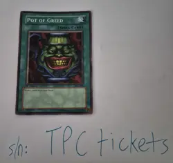 Pot of Greed - Yugi Evolution- Yu-Gi-Oh! - SYE-040 1st Edition -LP/MP - Sales $8 - Image 1