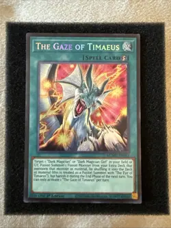 The Gaze Of Timaeus MZMU-EN013 YuGiOh Maze Of Muertos - Image 1