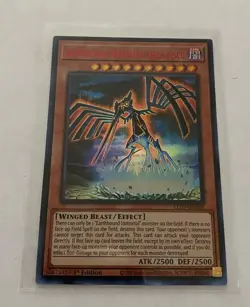 Yu-Gi-Oh! Legendary Duelists Season 3 Earthbound Immortal Aslla Piscu Red Text - Image 1