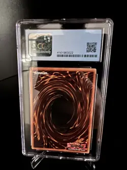 Yu-Gi-Oh CGC 8 Raigeki LOB-053 - Image 2