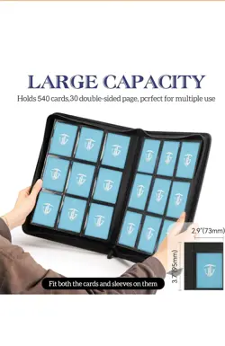 pokemon Laser Engraved 9 Pocket Moltres/Zap/Art ex Binder Made To Order - Image 3