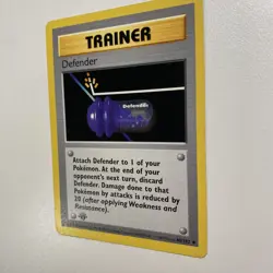 Defender 80/102 1st Edition Shadowless Base Set Regular LP - Pokemon Card - Image 2