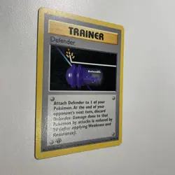 Defender 80/102 1st Edition Shadowless Base Set Regular LP - Pokemon Card - Image 3