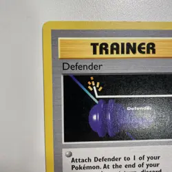 Defender 80/102 1st Edition Shadowless Base Set Regular LP - Pokemon Card - Image 4