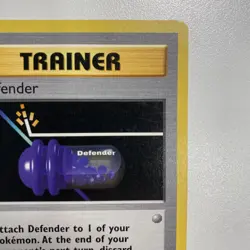 Defender 80/102 1st Edition Shadowless Base Set Regular LP - Pokemon Card - Image 5