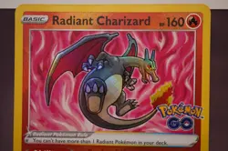 Radiant Charizard 011/078 Pokemon GO Holo - Image 3