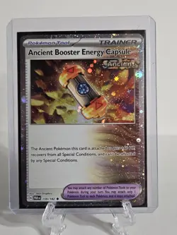 Pokemon 💫 Ancient Booster Energy Capsule Promo 159/182 Cosmos Holo Paradox Rift - Image 1