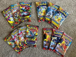 Pokemon TCG Booster Pack Lot 12x Mega Evolution, Phantasmal Flame, Swinging Spa… - Image 1
