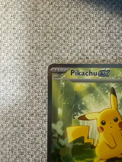 Pokemon TCG Pikachu EX Full Art SAR ASC 276/217 Holo HP200 Lightning English - Image 2