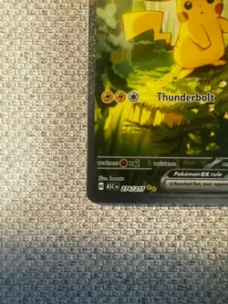 Pokemon TCG Pikachu EX Full Art SAR ASC 276/217 Holo HP200 Lightning English - Image 4