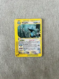 Kingdra 148/147 Holo Aquapolis Crystal Pokemon - Image 1
