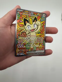 Pokemon Meowth ex 121/088 ENGLISH SIR Perfect Order LP/NM - Image 3