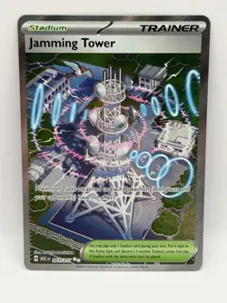 Jamming Tower 261/217 Pokemon TCG Ascended Heroes Ultra Rare Holo Full Art - Image 1