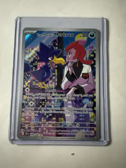 Pokemon TCG Team Rocket's Murkrow - 200/182 - SV10: Destined Rivals (DRI) NM - Image 1