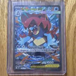 Mega Feraligatr EX Rare Full Art Holo Pokemon TCG ASC 370 HP 200+ 274/217 - Image 1