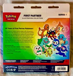 Pokemon TCG First Partner Illustration Collection Series 1 NEW SEALED - Image 2