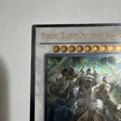 Yu-Gi-Oh Thor, Lord Of The Aesir STOR-EN038 Ultimate Rare - Excellent Condition - Image 2
