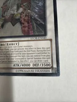 YuGiOh ODIN, FATHER OF THE AESIR Ultimate Rare Unlimited STOR-EN040 - Image 5