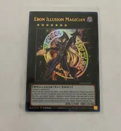 Yu-Gi-Oh! Legendary Duelists Season 3 Ebon Illusion Magician Yellow Text - Image 1
