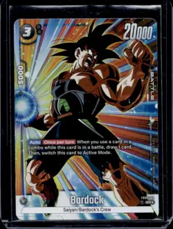 2024 Dragon Ball S Fusion World Bardock Raging Roar Super Rare #FB03-121 - Image 1