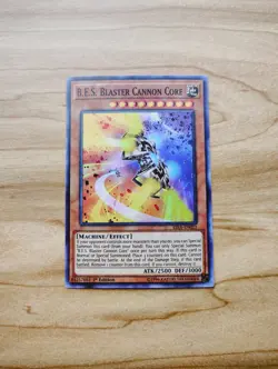 Yu-Gi-Oh! - B.E.S. Blaster Cannon Core 1x - Super Rare / Holo - RIRA-EN03 - Image 1