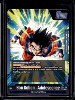 2024 Dragon Ball Super Fusion World Son Gohan: Adolescence #FB04-026 - Image 1