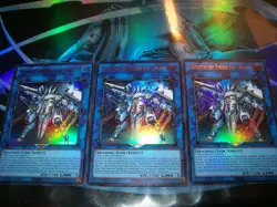 3x Prototype Sky Striker Ace - Amatsu 1st Edition Ultra Rare L26D-ENS35 Yu-Gi-Oh - Image 1