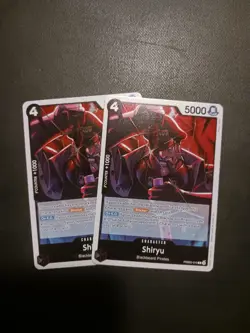 X2 One Piece Card Game TCG Shiryu PRB02-015 R M/NM Condition - Image 1