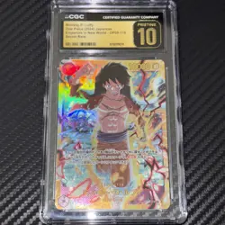 One Piece Monkey D. Luffy JPN Emperors in New World OP09-119 CGC PRISTINE 10 - Image 1