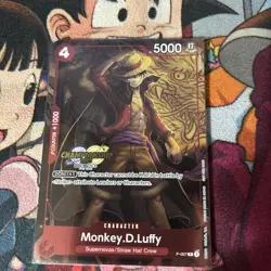 One Piece Monkey.D.Luffy P-007 (CS 2023 Celebration Pack) - Image 1