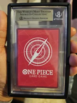 2022 One Piece Japanese Romance Dawn Leader Roronoa Zoro #OP01-001 BGS 10... - Image 3