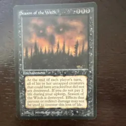 Wizards of the Coast Season of the Witch 1994 Black Enchantment Card Regular - Image 1