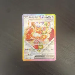 Pokemon TCG Eevee EX Black Star Promo #174 Prismatic Evolutions Card NM/M - Image 2