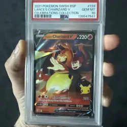 Lance's Charizard V SWSH133 SWSH: Sword & Shield Promo Cards Holo PSA 10 Pokemon - Image 3